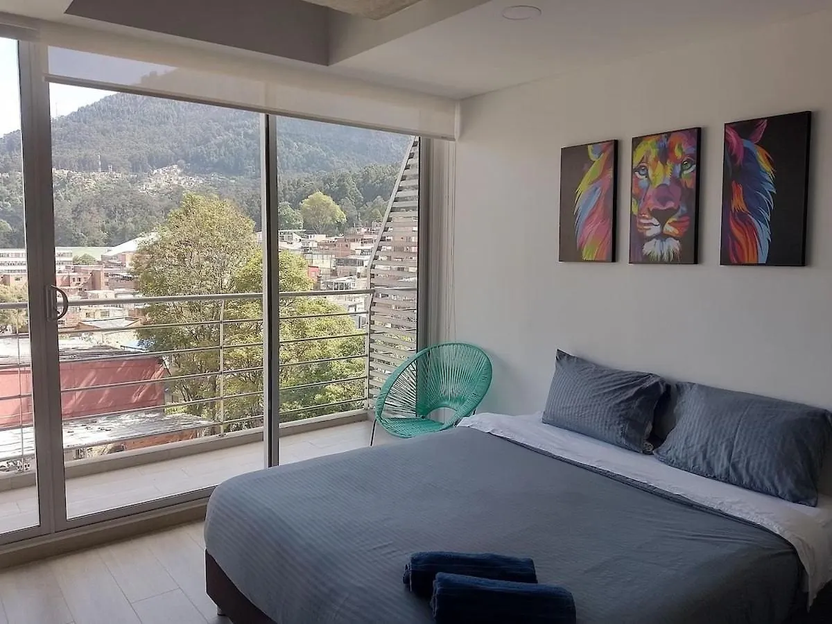 Loft Centro Internacional Con Hermosa Vista 718 Bogotá 0*,